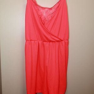 Neon Pink Romper